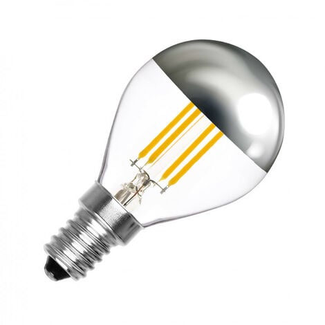Bombilla LED E14 Regulable Filamento Reflect G45 3.5W
