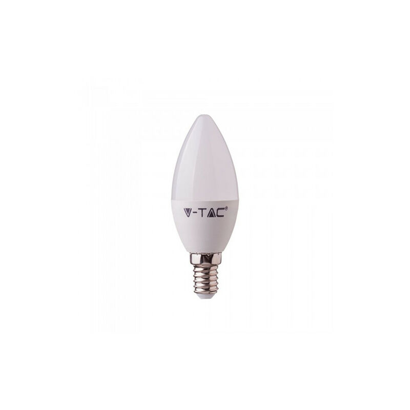 

Bombilla LED E14 Regulable V-TAC Vela 3.5W con RF control Temperatura de color - 4000K Blanco natural + RGB