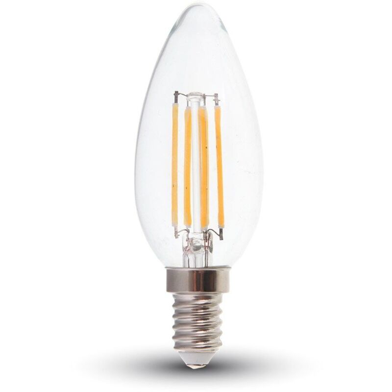 

V-tac - Bombilla LED E14 Filamento 4W VTAC Neutro Blanco