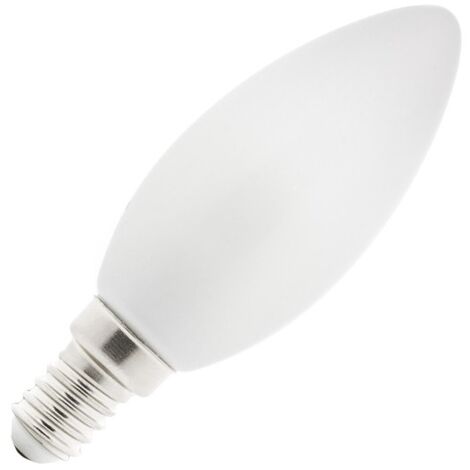 Bombilla LED E14 Casquillo Fino C35 Vela Glass 4W Blanco Frío 6000K - 6500K - Blanco Frío 6000K - 6500K