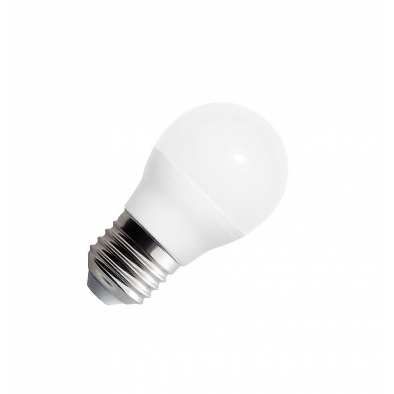 

Bombilla LED E27 esférica G45, 220º, 5W, Blanco frío - Blanco frío