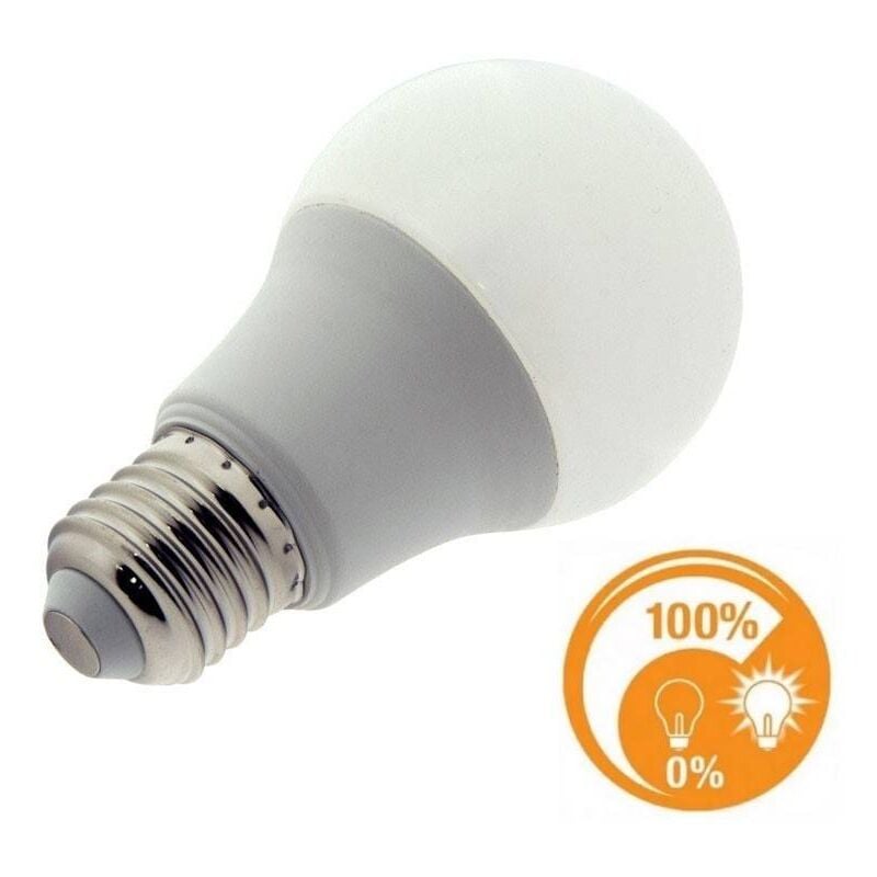 

Bombilla LED E27 10W A60 DIMMABLE | Blanco Neutro