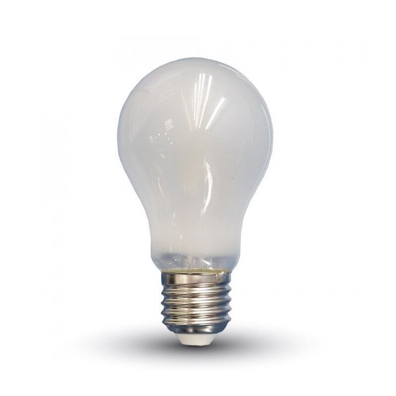 

Bombilla LED E27 6W Filamento opaco | Temperatura de color: Blanco cálido 2700K