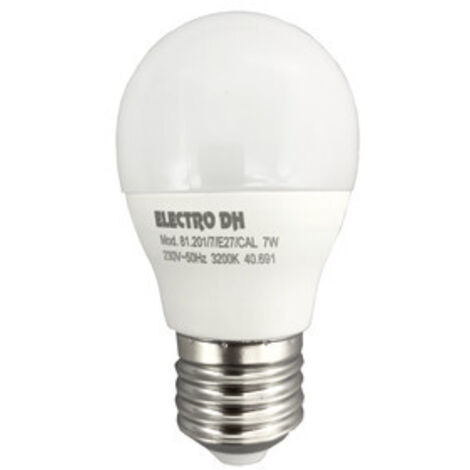 Bombilla LED E27 7W 230V 6500K REGULABLE