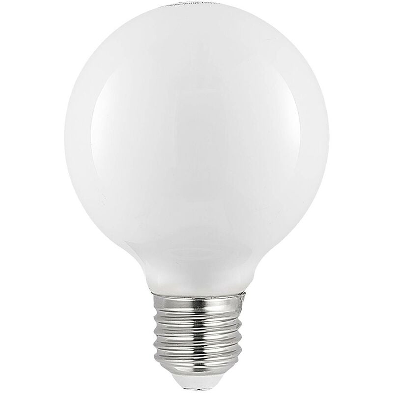 

Bombilla LED E27 8W G80 2.700K atenuable, opalino