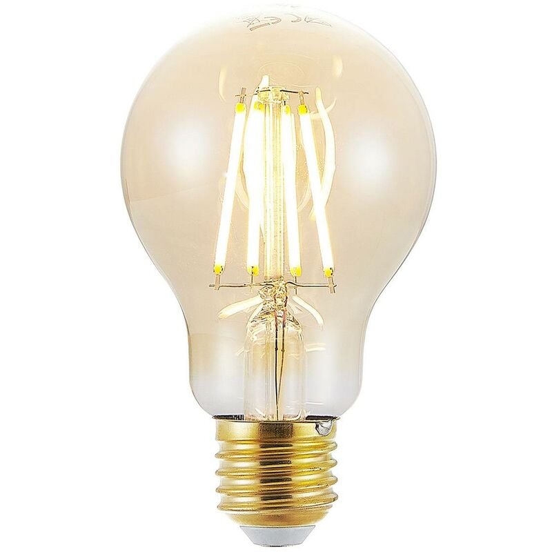 

Bombilla LED E27 A60 6.5W 2.500K ámbar atenuador