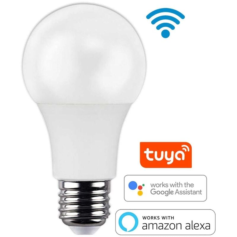 

Lúzete - Bombilla Led E27 A60 Wifi 10W Rgb