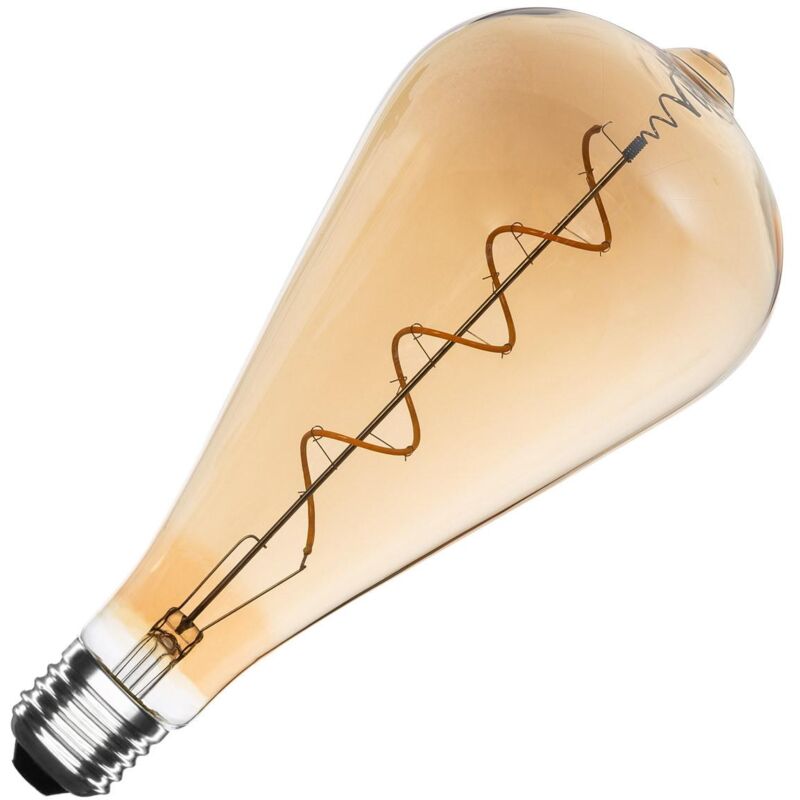 

Bombilla LED E27 Casquillo Gordo Filamento Ámbar Big Lemon ST64 4W Blanco Cálido 2200 - 2700K - Blanco Cálido 2200 - 2700K