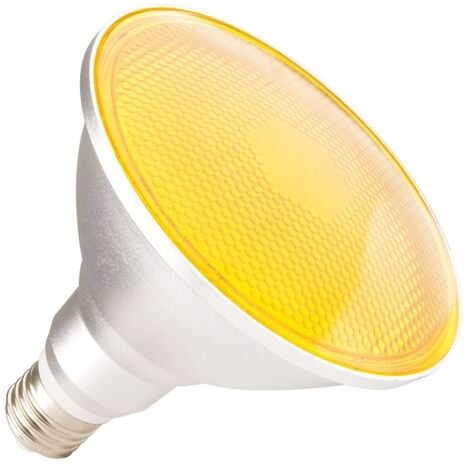Bombilla LED E27 Casquillo Gordo PAR38 15W Waterproof IP65 Luz Amarilla Amarillo