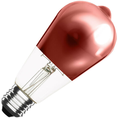 Bombilla LED E27 Casquillo Gordo Regulable Filamento Copper Reflect Big Lemon ST64 7.5W Blanco Cálido 2000K - 2500K