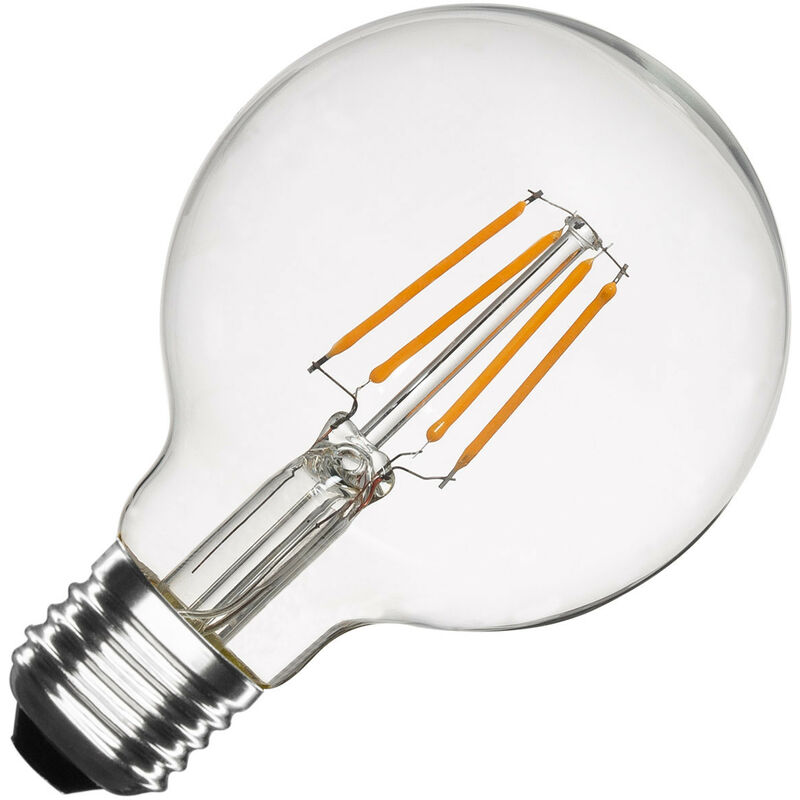 

Bombilla LED E27 Casquillo Gordo Regulable Filamento Globo G80 6W