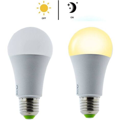 Bombilla LED E27 con sensor crepuscular 7W A60