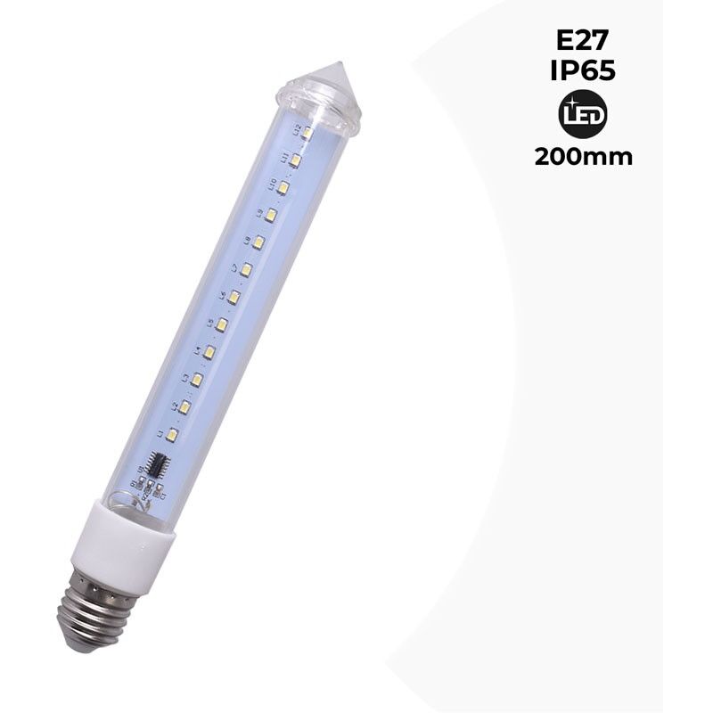 

Bombilla LED E27 Efecto Meteoro 200mm IP65