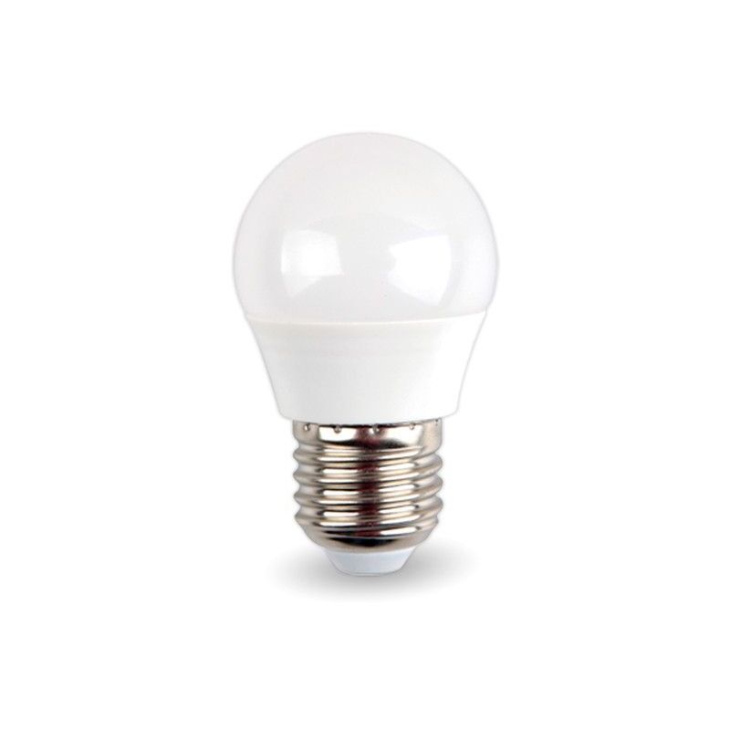 

Bombilla LED E27 G45 bola 5.5W Rendering 40W | Temperatura de color: 4000K blanco neutro