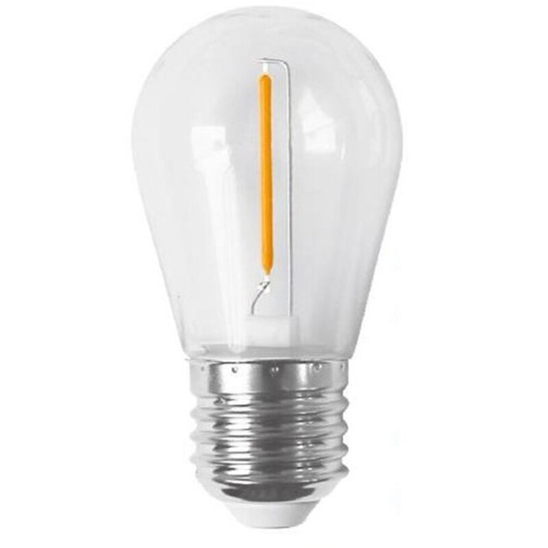 

Lámpara Led filamento recto especial para guirnalda de goma E27 naranja (F-Bright 2601497-NA)