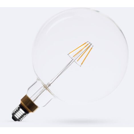 Bombilla LED E27 Regulable Filamento Big Supreme G200 6W Blanco Cálido 2000K-2500K
