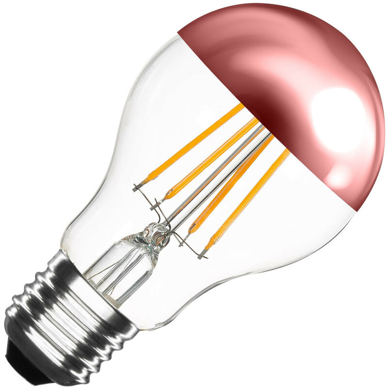 

Bombilla LED E27 Casquillo Gordo Regulable Filamento Copper Reflect Classic A60 6W Blanco Cálido 2000K - 2500K - Blanco Cálido 2000K - 2500K