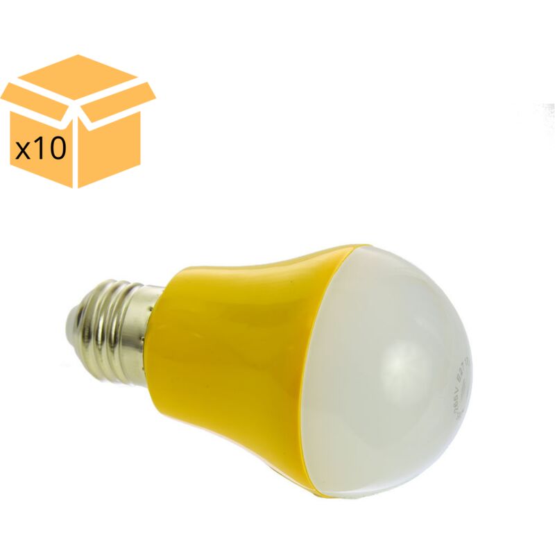 

x10 Bombilla con sensor 5W E27 luz blanca 4200ºK - Jandei