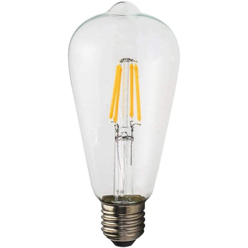 

BOMBILLA LED E27 ST64 8W 4000K REGULABLE - Lúzete