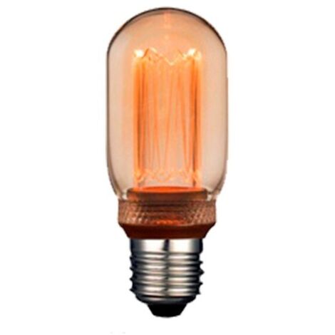 Bombilla LED E27 T45 Deco (4W)  Ámbar