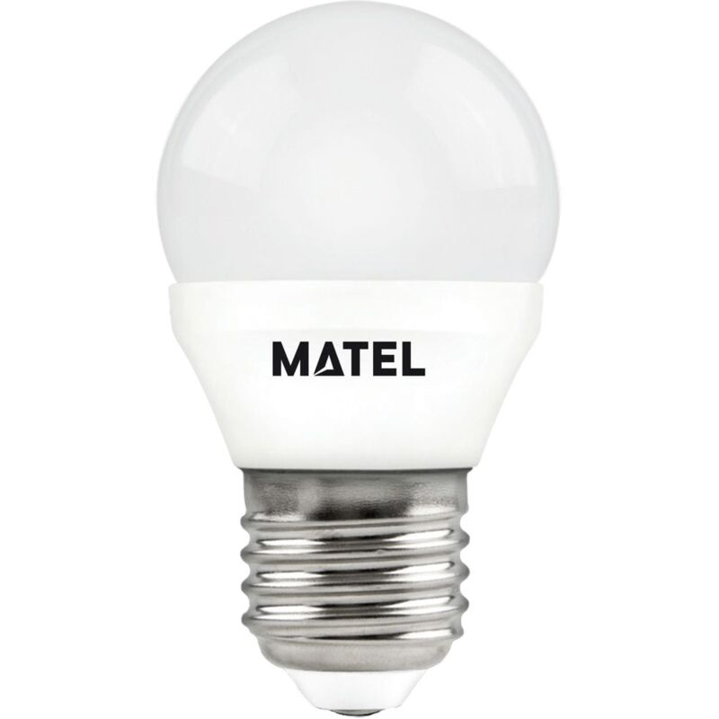 Bombilla led Esférica 3 Unidades E27 5W Neutra Matel