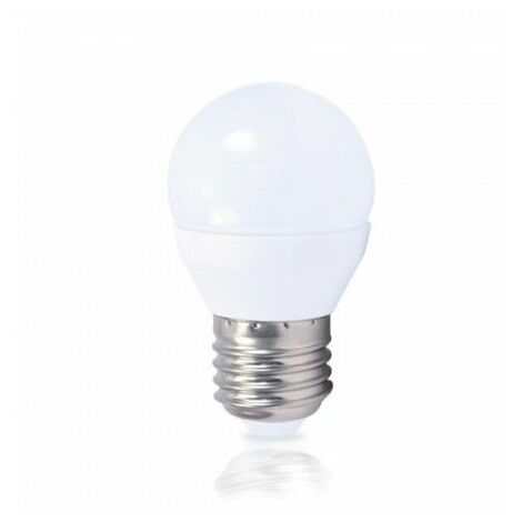 Bombilla LED esférica 6W E27 6000K