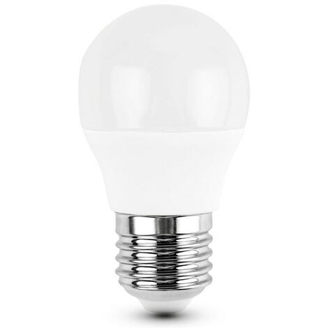 Bombilla LED esférica Duralamp 5W 3000K E27 accesorio CP4535W7F