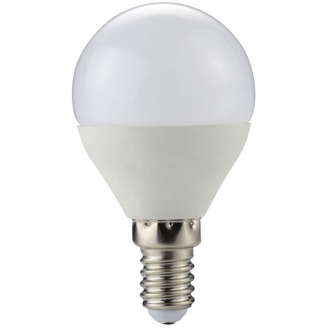 Bombilla LED esférica E14 - 6 W - 3000 K