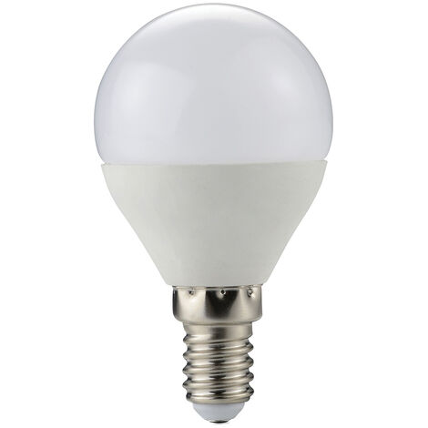 Bombilla LED esférica E14 - 6 W - 4500 K
