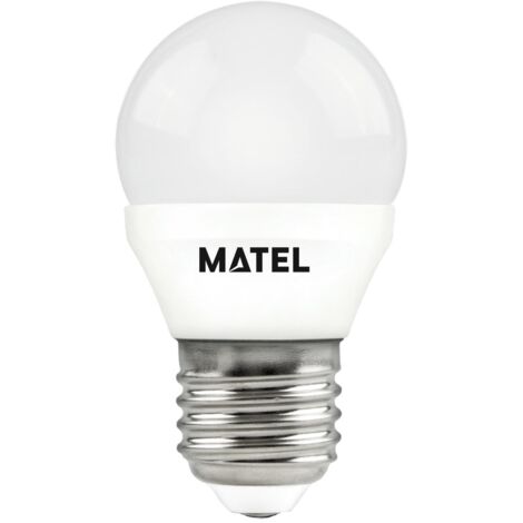 Bombilla LED Esférica E27 3W Cálida Matel