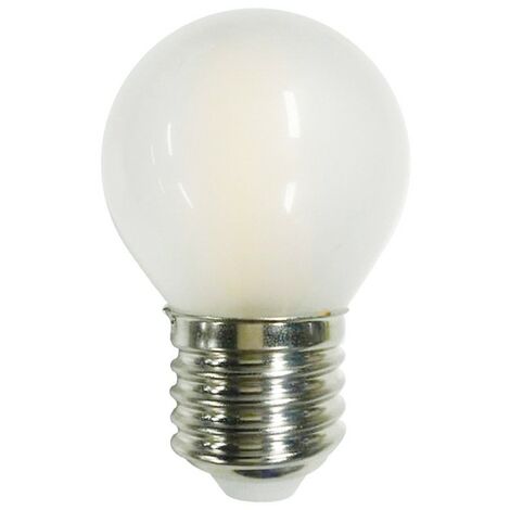 Bombilla LED Esférica Mate E27 (4W)