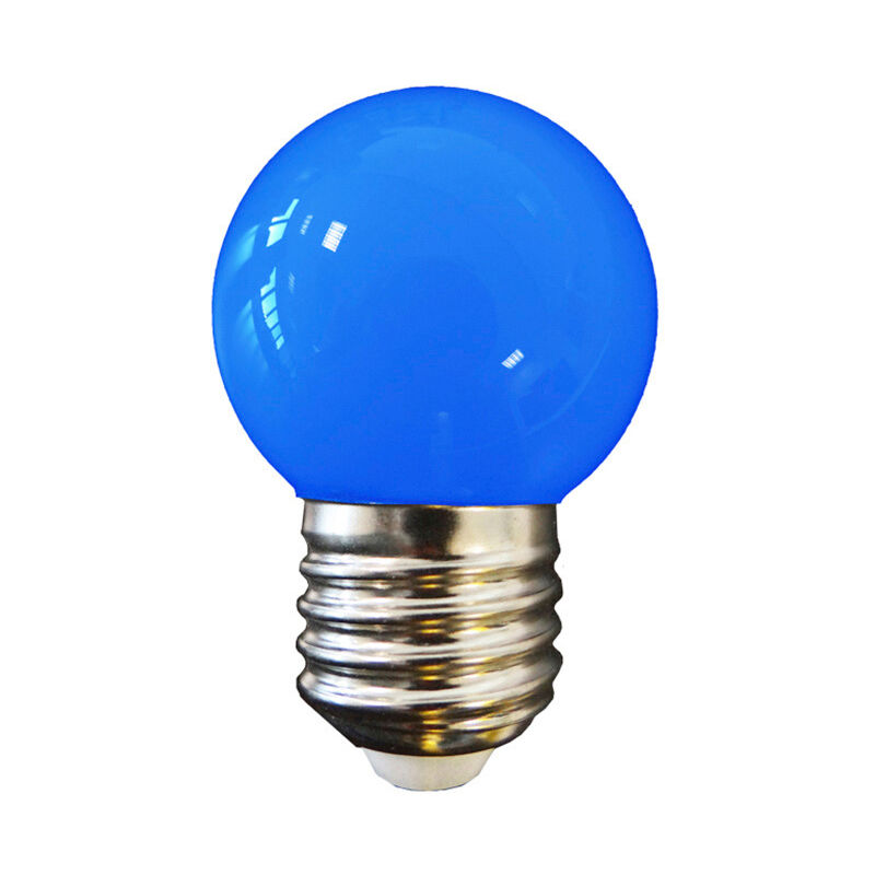 

Bombilla esferica led e27 1,5w 80 lm azul - EDM