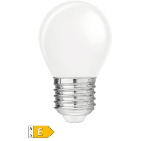 Bombilla LED esférica Serie Cristal 6W E27 4000K