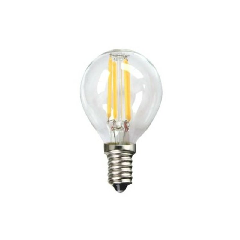 

Bombilla LED Esférica Silver Electronics 1960314 E14 4W 3000K A++ (Luz Cálida)
