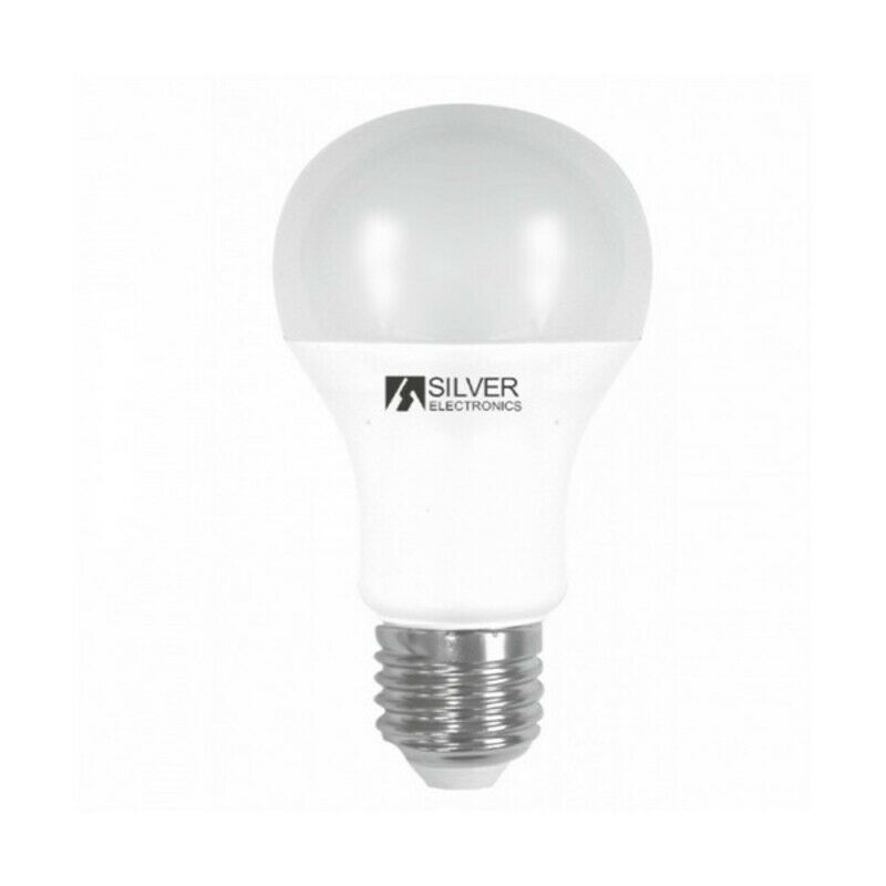 

BHD - Bombilla LED Esférica Silver Electronics 980527 E27 15W Luz cálida