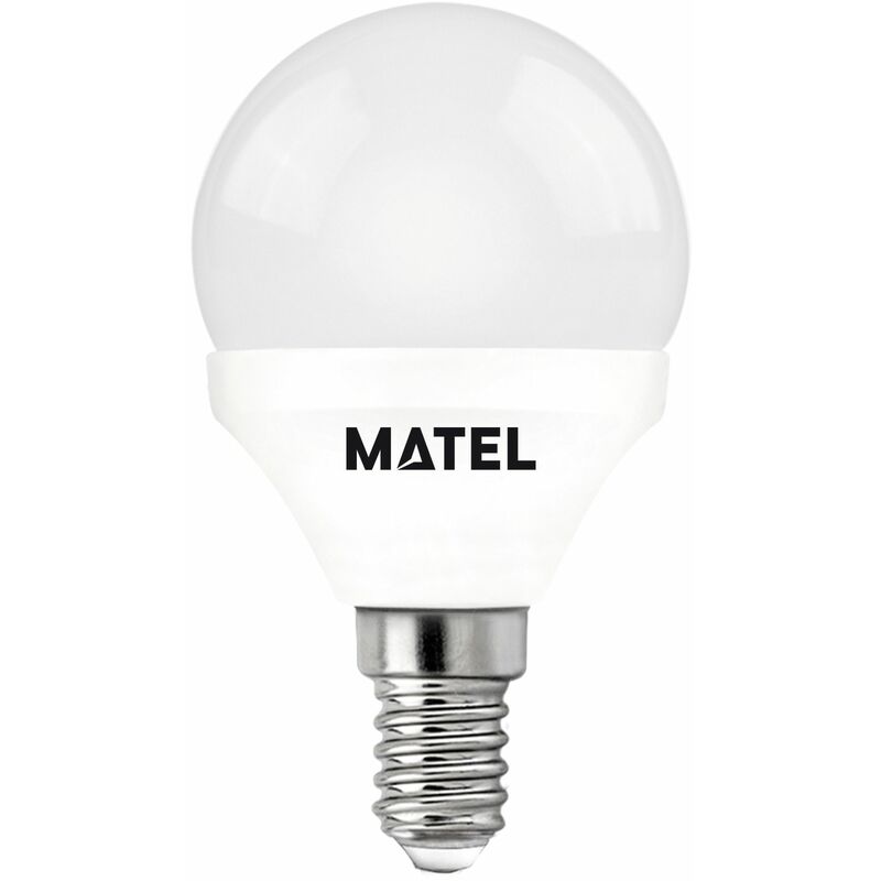 

Bombilla LED esférica E14 6w neutra 580lm