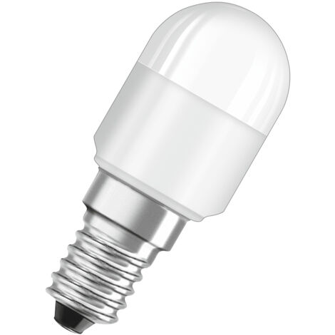 Bombilla LED esmerilada de minitubo E14, 2,3 W, blanco cálido.