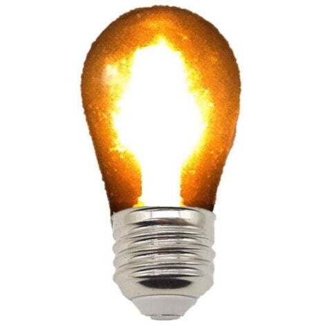 Bombilla LED Especial Guirnalda E27 0,5W 1300K con Efecto Llama de Fuego