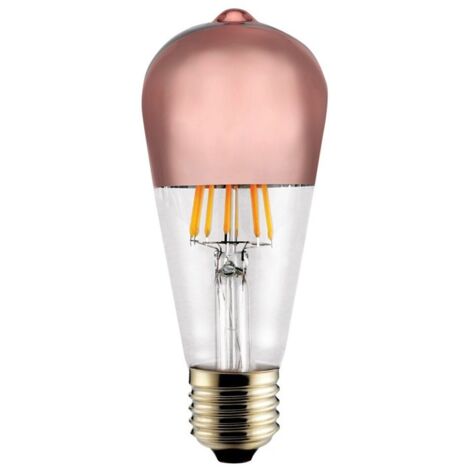 Bombilla LED Espejo Decorativa E27 (6W) Cobre
