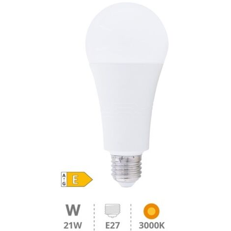 Bombilla LED estándar A70 E27 21W 3000K 2350 lm 200 grados