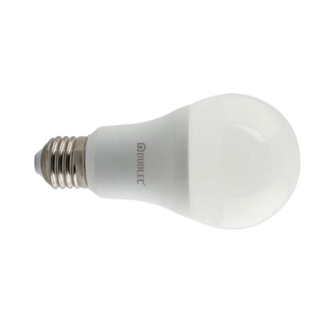 Bombilla Led estándar DUOLEC E27 luz fría 10W - talla