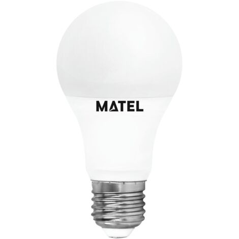 Bombilla LED Estándar E27 10W Cálida Matel