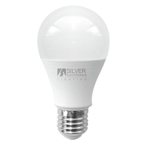 SILVER ELECTRONICS Bombilla Led Estandar E27 20w Luz 5000k High Quality 981427