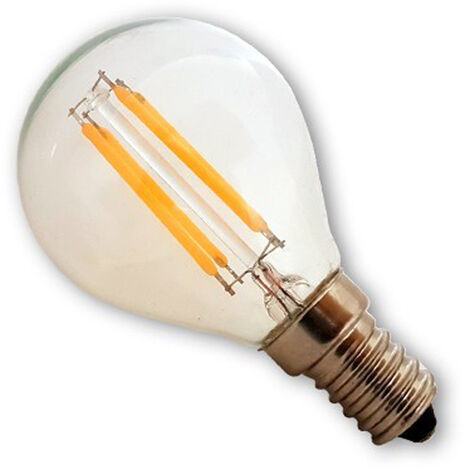 bombilla led filamento 4w esferica e14