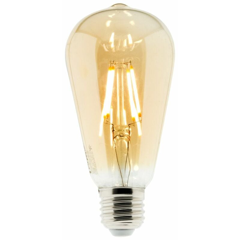 

Bombilla LED Filamento Deco ámbar 4W E27 400lm 2500K - Elexity