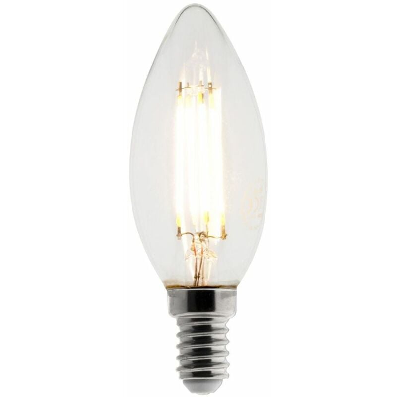 

Bombilla LED Filamento Deco Llama 4W E14 470lm 2700K (blanco cálido)