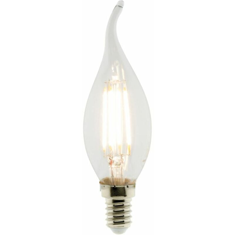 

Bombilla LED Filamento Deco Llama 4W E14 470lm 2700K (blanco cálido)