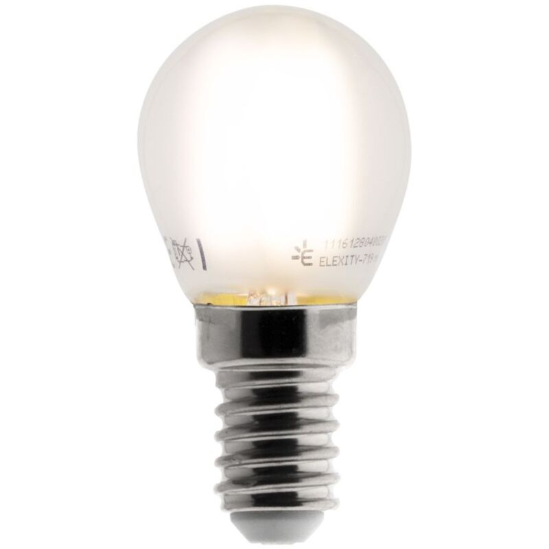 

Bombilla LED Filamento Deco Sphérique 4W E27 420lm 2700K (blanco cálido)