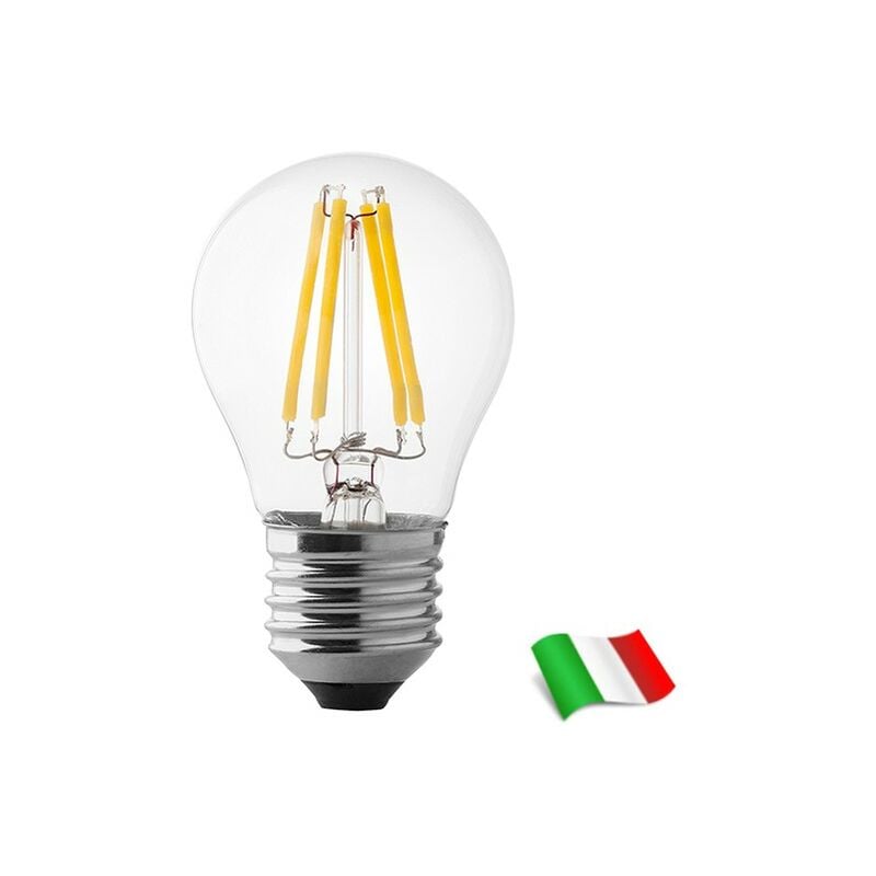 

Bombilla LED Filamento E27 G45 4W 3000K° Wiva
