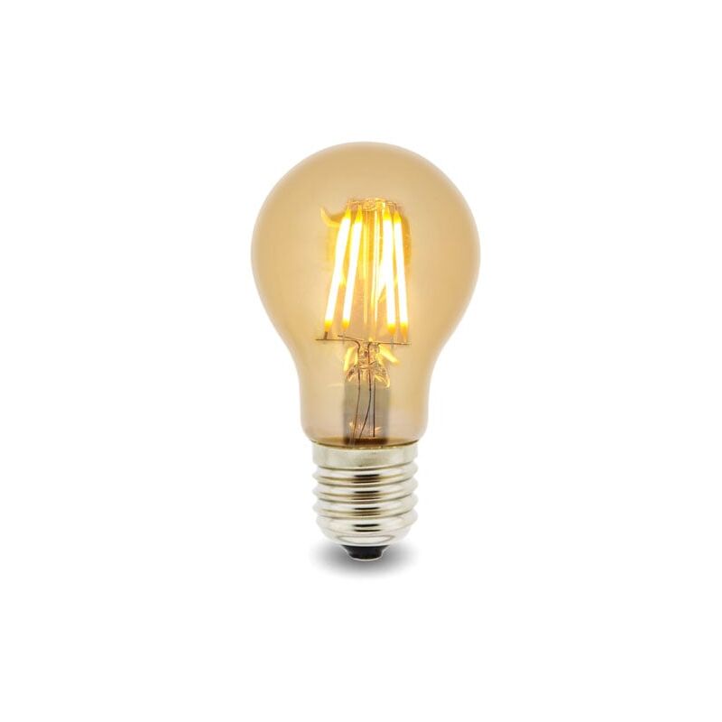 

Bombilla LED Filamento E27 A60 4W Ámbar Blanco Cálido 2300K - Iluminashop
